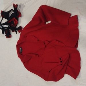Red wool jacket